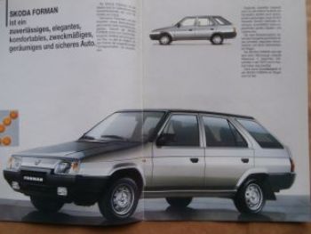 Skoda Forman Praktik Prospekt