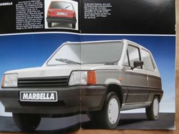 Seat Marbella +XL +Special +Preisliste November 1990