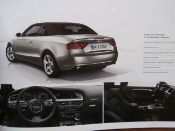 Audi A5 Coupé Cabriolet +S5 Typ AU484 April 2014 NEU