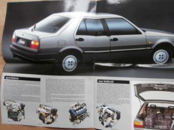 Fiat Croma CHT i.e/Kat Turbo i.e. Turbo D A3 Format März 1986