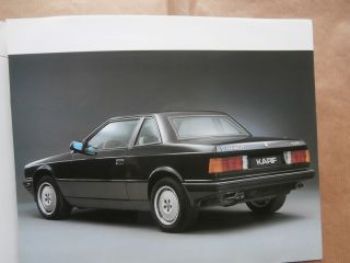 Maserati Karif Prospekt Deutsche Augabe Rarität