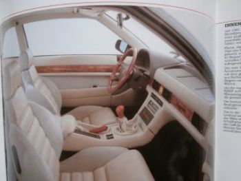 Maserati Karif Prospekt Deutsche Augabe Rarität