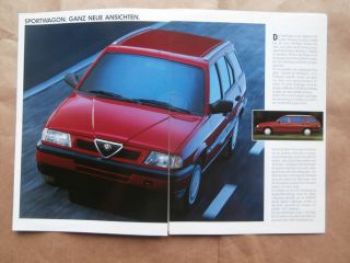 Alfa Romeo SportWagon 1.7 IE Prospekt Deutsch