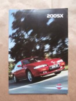 Nissan 200SX Typ S14 Prospekt September 1994 Rarität