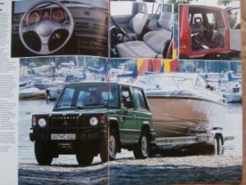 Mitsubishi Pajero Prospekt Dezember 1987 Rarität