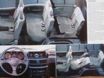 Mitsubishi Pajero Prospekt Dezember 1987 Rarität