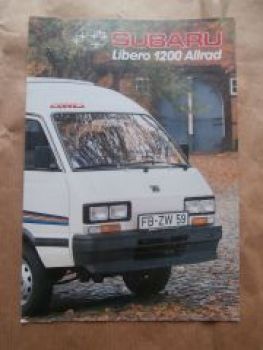 Subaru Libero 1200 Allrad Typ E12 Januar 1989