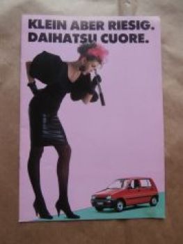 Daihatsu Cuore Typ L80 Prospekt