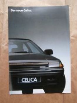 Toyota Celica Typ T16 Prospekt Dezember 1985