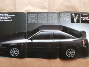 Toyota Celica Typ T16 Prospekt Dezember 1985