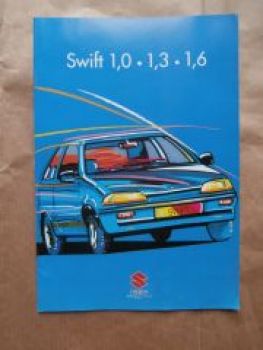 Suzuki Swift 1,0 1,3 1,6 +Stufe +Zubehör März 1991 Rarität