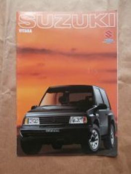 Suzuki Vitara Prospekt +Preisliste Oktober 1988