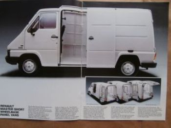 Renault Master 3,5 Tonnen G.V.W. Januar 1987 Rechtslenker