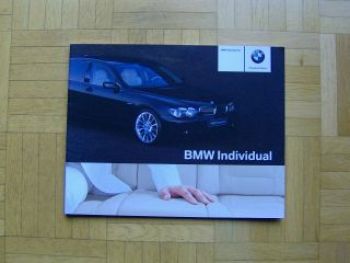 BMW Individual 7er Limousine Prospekt E65 E66 März 2004
