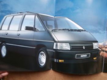 Renault Espace GTS TEXE injection 2000-1 injection Prospekt