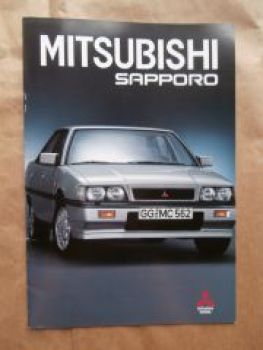 Mitsubishi Sapporo Prospekt November 1987 Rarität