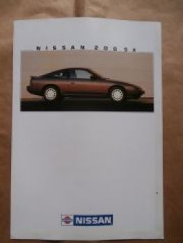 Nissan 200 SX Prospekt November 1988