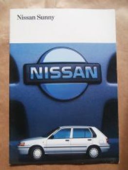 Nissan Sunny GTi +Coupé Limousine Januar 1989 Typ N13