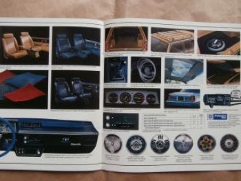 Oldsmobile Firenza and Firenza Cruiser 1986 Brochure USA,