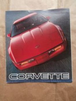 Chevrolet Corvette C4 Carbrochure USA Großformat
