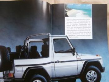 Mercedes Benz G BR460 250GD 300GD 230GE 300GE März 1990