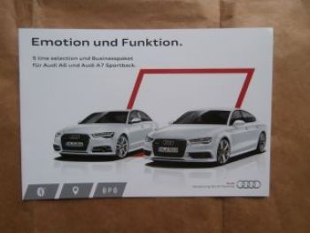 Audi A6 & A7 Sportback S line selection & Businesspaket 9/2014