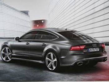 Audi RS 7 Sportback Prospekt Juni 2014 +Preisliste NEU