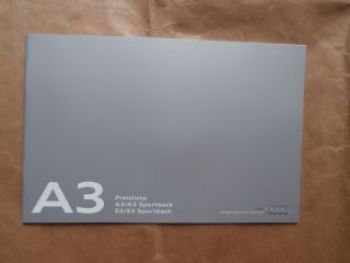 Audi A3 +Sportback +S3 4.August 2014 NEU