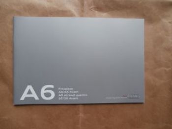 Audi A6 Avant +S6 + allroad quattro Oktober 2014 NEU