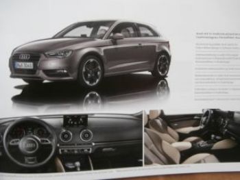 Audi A3 +Sportback +S3 Typ 8V April 2014 NEU