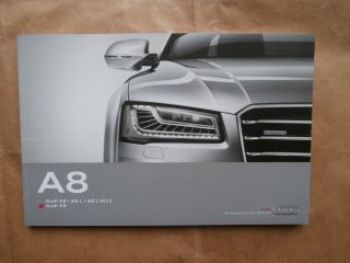 Audi A8 Typ D4 4H +A8 L +W12 +S8 September 2014 NEU
