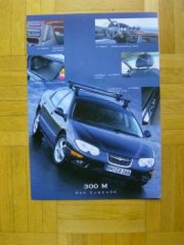 Vmaxx Chrysler 300M Das Zubehör Prospekt 7/1999 NEU