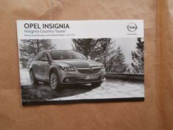 Opel Insignia Country Tourer Juni 2014 NEU