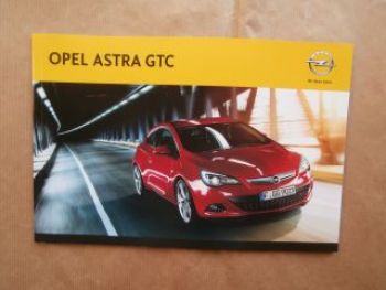 Opel Astra GTC Typ J Dezember 2013 NEU