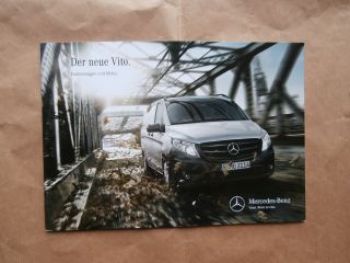 Mercedes Benz Vito Kastenwagen und Mixto September 2014