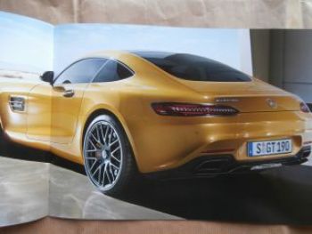 Mercedes Benz AMG GT BR190 Prospekt Oktober 2014 NEU