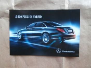 Mercedes Benz S500 BR222 Plug-in Hybrid September 2014