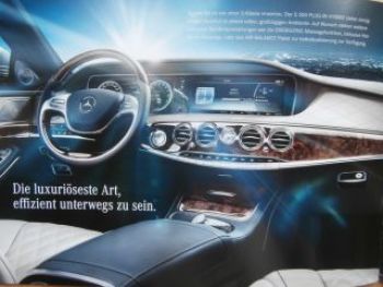 Mercedes Benz S500 BR222 Plug-in Hybrid September 2014