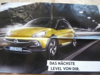 Opel Adam Rocks Poster A1 Format Rarität