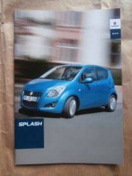Suzuki Splash Basic Club Comfort Juli 2013 +Preisliste NEU