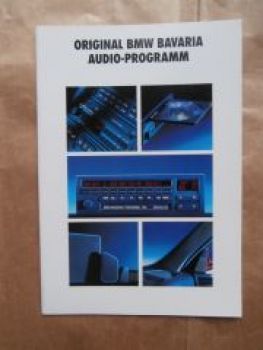 BMW Original Bavaria Audio Programm +Antennen April 1992