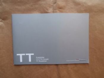 Audi TT/TTS Coupé Roadster Oktober 2014 NEU