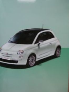 Fiat 500 +S +Cult Prospekt August 2014 NEU