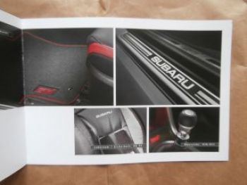 Subaru WRX STi Zubehör Prospekt Juli 2014 NEU