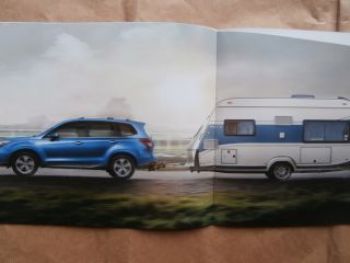 Subaru Forester +Zubehör Prospekt Januar 2014 NEU