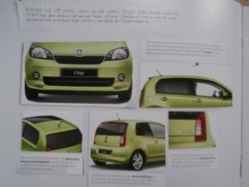 Skoda Citigo Prospekt Oktober 2014 +Preisliste NEU