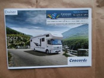Concorde Cruiser MAN TGL MB Atego Prospekt 8/2014 NEU