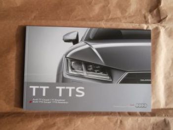 Audi TT TTS Coupé Roadster Prospekt Oktober 2014 NEU
