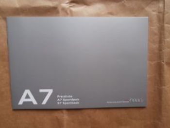 Audi A7 Sportback + S7 August 2014 NEU
