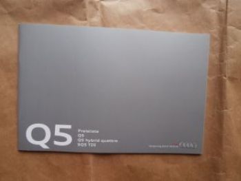 Audi Q5 +hybrid quattro +SQ5 TDI 4.August 2014 NEU